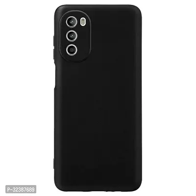 Classic Black Rubber Back Cover For Motorola G52 Moto G52 Motorola Moto G52Motorola G82-thumb2