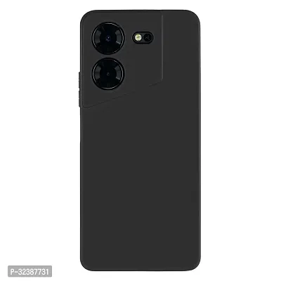 Classic Black Rubber Back Cover For Techno Pova 5 Techno Pova 5Pro-thumb2