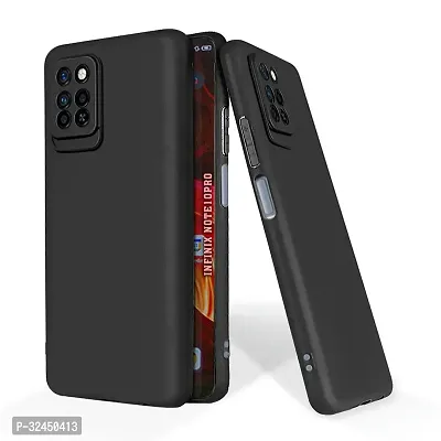 Protective Rubber Polycarbonate Mobile Back Cover For Infinix Note 10 Pro-thumb0