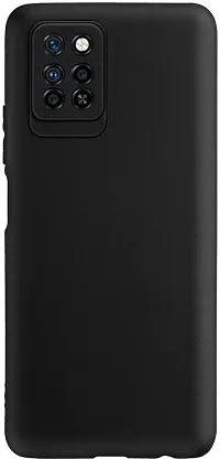 Protective Rubber Polycarbonate Mobile Back Cover For Infinix Note 10 Pro-thumb1