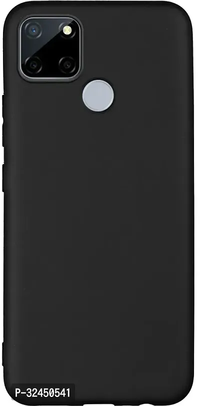 Protective Rubber Polycarbonate Mobile Back Cover For Realme Narzo 30A, Realme C12, Realme C25, Realme Narzo 20-thumb0