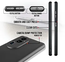 Classic Black Rubber Back Cover For Oppo Reno 10 Pro Plus 5G-thumb2