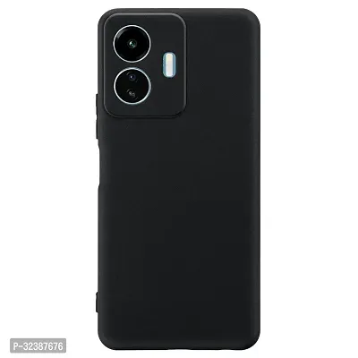 Classic Black Rubber Back Cover For Iqoo Z6 Lite 5G-thumb2