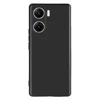 Protective Rubber Polycarbonate Mobile Back Cover For Vivo V29E 5G-thumb1