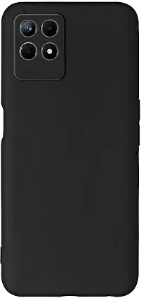 Protective Rubber Polycarbonate Mobile Back Cover For Realme 8I, Narzo 50-thumb1