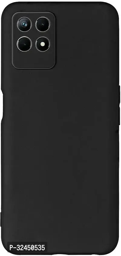 Protective Rubber Polycarbonate Mobile Back Cover For Realme 8I, Narzo 50-thumb2