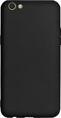 Classic Black Rubber Back Cover For Oppo F3 Plus Oppo R9S Plus-thumb1