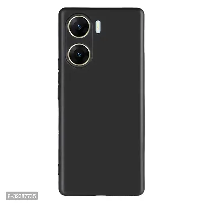 Classic Black Rubber Back Cover For Vivo V29E 5G-thumb2