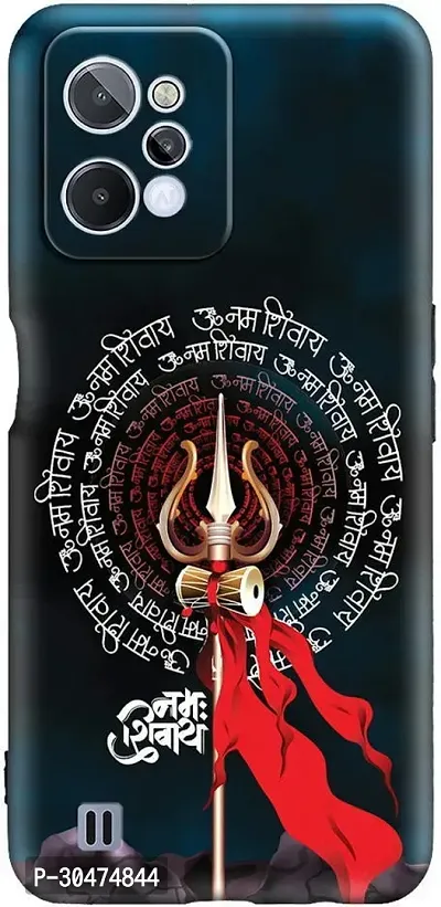 Fancy Printed Embossed Back Cover For Realme C31