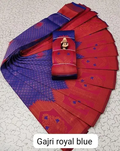 Attractive Tissue Saree with Blouse piece 