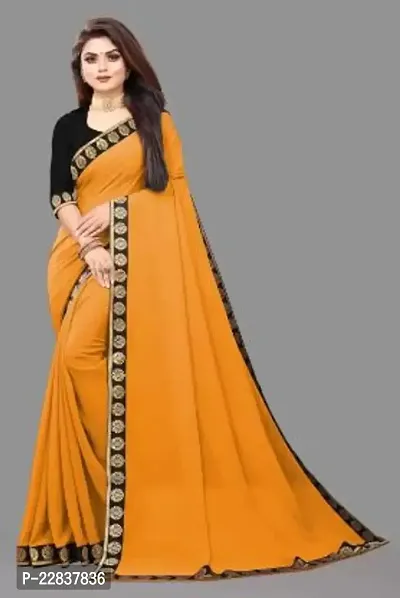 Stylish Fancy Designer Georgette Saree With Blouse Piece For Women-thumb0