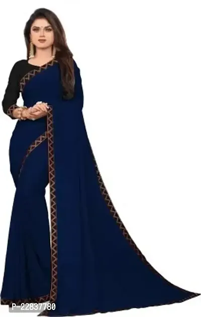 Stylish Fancy Designer Georgette Saree With Blouse Piece For Women