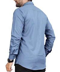 Classic Cotton Blend Solid Casual Shirt for Men-thumb1