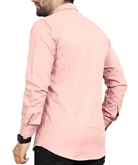 Classic Cotton Blend Solid Casual Shirt for Men-thumb1