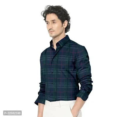 Stylish  Cotton Blend Casual Shirt for Men-thumb2