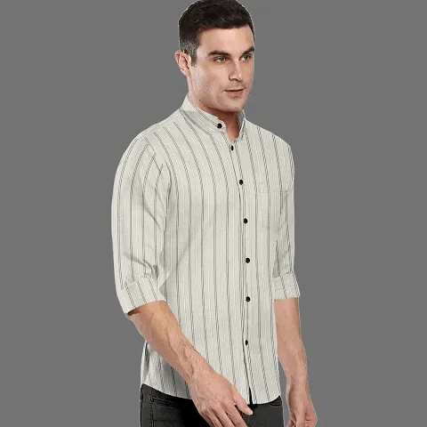 Hot Selling Cotton Blend Long Sleeves Casual Shirt 