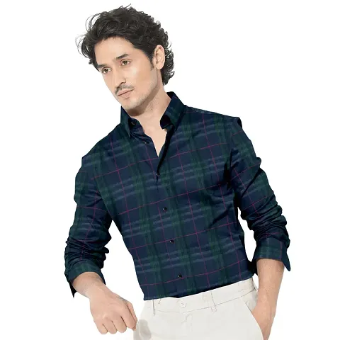 New Launched Cotton Blend Long Sleeves Casual Shirt 