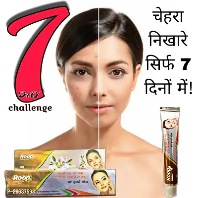 WHITENING ACNE REMOVER AND ANTI AGEING CREAM ROOP SUNDARI DAY AND NIGHT CREAM 20gram*3  ( PACK OF 3) 100% RESULT-thumb4