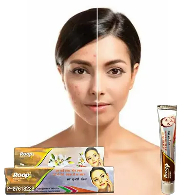 WHITENING ACNE REMOVER AND ANTI AGEING CREAM ROOP SUNDARI DAY AND NIGHT CREAM 20gram*3  ( PACK OF 3) 100% RESULT-thumb3