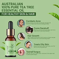 Youngtre By Nature 100% Pure Australian Tea Tree Oil Pure For Anti Acne  Glowing Skin Hair Oil (10 ml)-thumb2