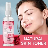 Youngtre Rose Pure Organic  Natural Water | For Face  Skin | Makeup Remover Toner  Mist | For Glowing  Natural Skin | Pack Of 1-thumb3