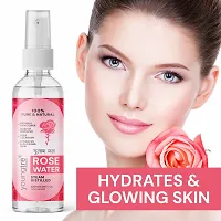 Youngtre Rose Pure Organic  Natural Water | For Face  Skin | Makeup Remover Toner  Mist | For Glowing  Natural Skin | Pack Of 1-thumb4