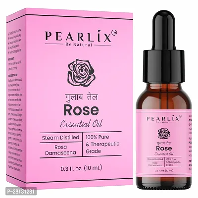 Pearlix Be Natural Rose Pure Essential Oil Organic  Natural| 10Ml