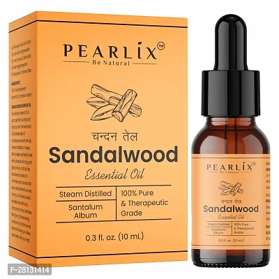 Pearlix Be Natural Sandalwood Pure Essential Oil Organic  Natural| 10ml
