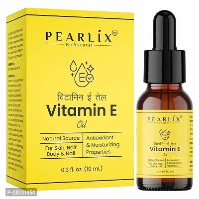 Pearlix Be Natural Vitamin E Pure Essential Oil Organic  Natural| 10Ml-thumb0