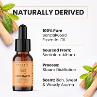 PEARLIX Be Natural Sandalwood Pure Essential Oil 100% Organic  Natural| 10ML. Essential Oil| Used In Skin, Body, Aromatherapy  Personal Health| Pack Of 2-thumb4