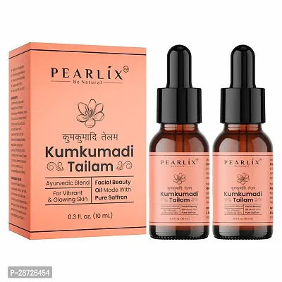 Natural Kumkumadi Tailam Essential Oil10 ml Pack of 2-thumb0