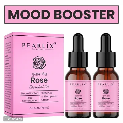 Rose Pure Essential Oil 10ml, Pack Of 2