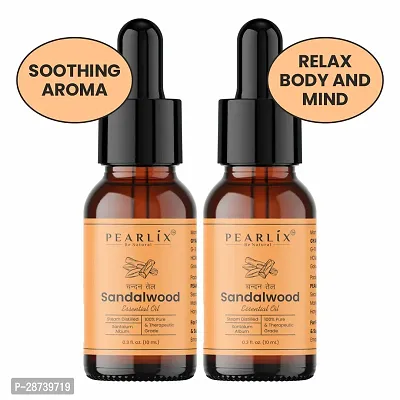 Sandalwood Essential Natural Oil | 100% Pure, 10ml (each), Pack Of 2-thumb0