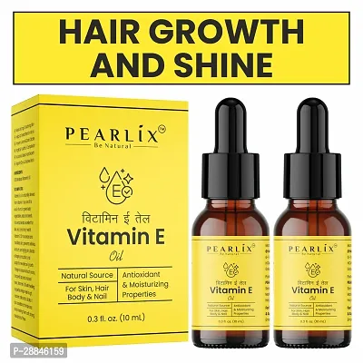 Vitamin E Oil | 10ml, Pack Of 2 For Reduce Stress  Refresh Body Hair Growth  Shining Hair