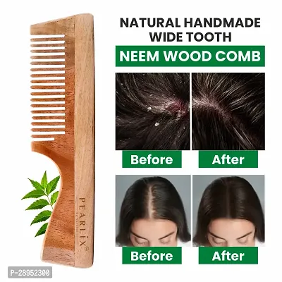 Handcrafted Neem Wooden Comb