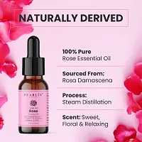 Rose Essential Oil 10ml for Face  Aromatherapy, Relaxation, Anti-Aging and Massage-thumb3