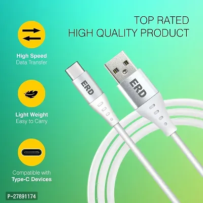 ERD USB-A to Type-C USB Data Cable for Super Fast Charging-thumb3