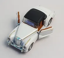 Pie Toys Die-Cast Classic Vintage Cars 1:32 Scale Openable Door Pull Back Alloy Metal Toy Car For Kids-thumb3