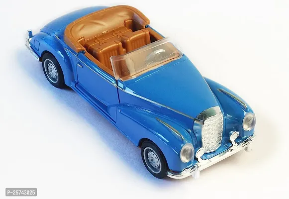 Pie Toys Die-Cast Classic Vintage Cars 1:32 Scale Openable Door Pull Back Alloy Metal Toy Car For Kids-thumb2