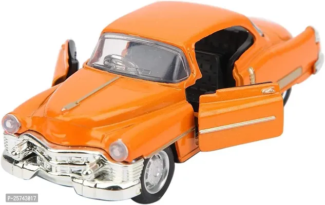 Pie Toys Die-Cast Classic Vintage Cars 1:32 Scale Openable Door Pull Back Alloy Metal Toy Car For Kids