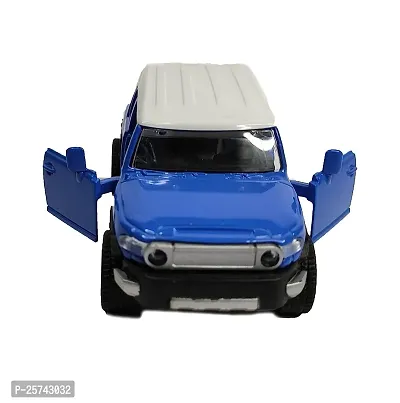 Pie Toys Toyata Fj Die-Cast Alloy Metal Realistic Design Pull Back Toy Car With Openable Door For Kids-thumb3