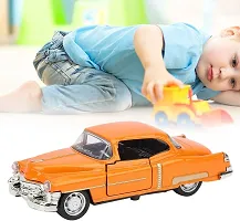 Pie Toys Die-Cast Classic Vintage Cars 1:32 Scale Openable Door Pull Back Alloy Metal Toy Car For Kids-thumb3