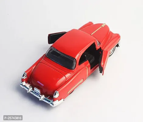 Pie Toys Die-Cast Classic Vintage Cars 1:32 Scale Openable Door Pull Back Alloy Metal Toy Car For Kids-thumb3