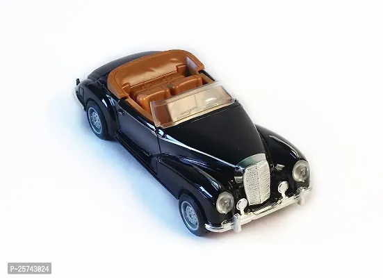 Pie Toys Die-Cast Classic Vintage Cars 1:32 Scale Openable Door Pull Back Alloy Metal Toy Car For Kids-thumb3