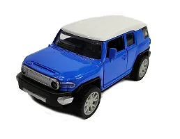 Pie Toys Toyata Fj Die-Cast Alloy Metal Realistic Design Pull Back Toy Car With Openable Door For Kids-thumb1