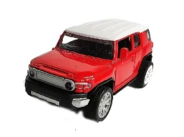 Pie Toys Toyata Fj Die-Cast Alloy Metal Realistic Design Pull Back Toy Car With Openable Door For Kids-thumb1