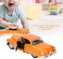 Pie Toys Die-Cast Classic Vintage Cars 1:32 Scale Openable Door Pull Back Alloy Metal Toy Car For Kids-thumb2