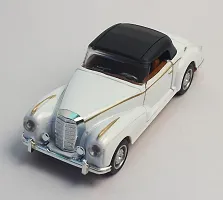 Pie Toys Die-Cast Classic Vintage Cars 1:32 Scale Openable Door Pull Back Alloy Metal Toy Car For Kids-thumb1