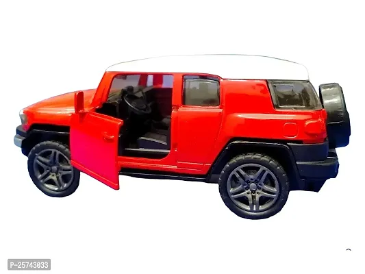 Pie Toys Toyata Fj Die-Cast Alloy Metal Realistic Design Pull Back Toy Car With Openable Door For Kids-thumb5