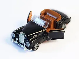 Pie Toys Die-Cast Classic Vintage Cars 1:32 Scale Openable Door Pull Back Alloy Metal Toy Car For Kids-thumb1